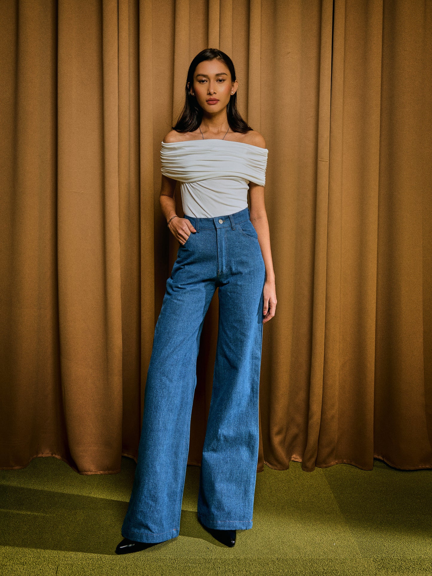 Vera Jeans in Vintage Blue