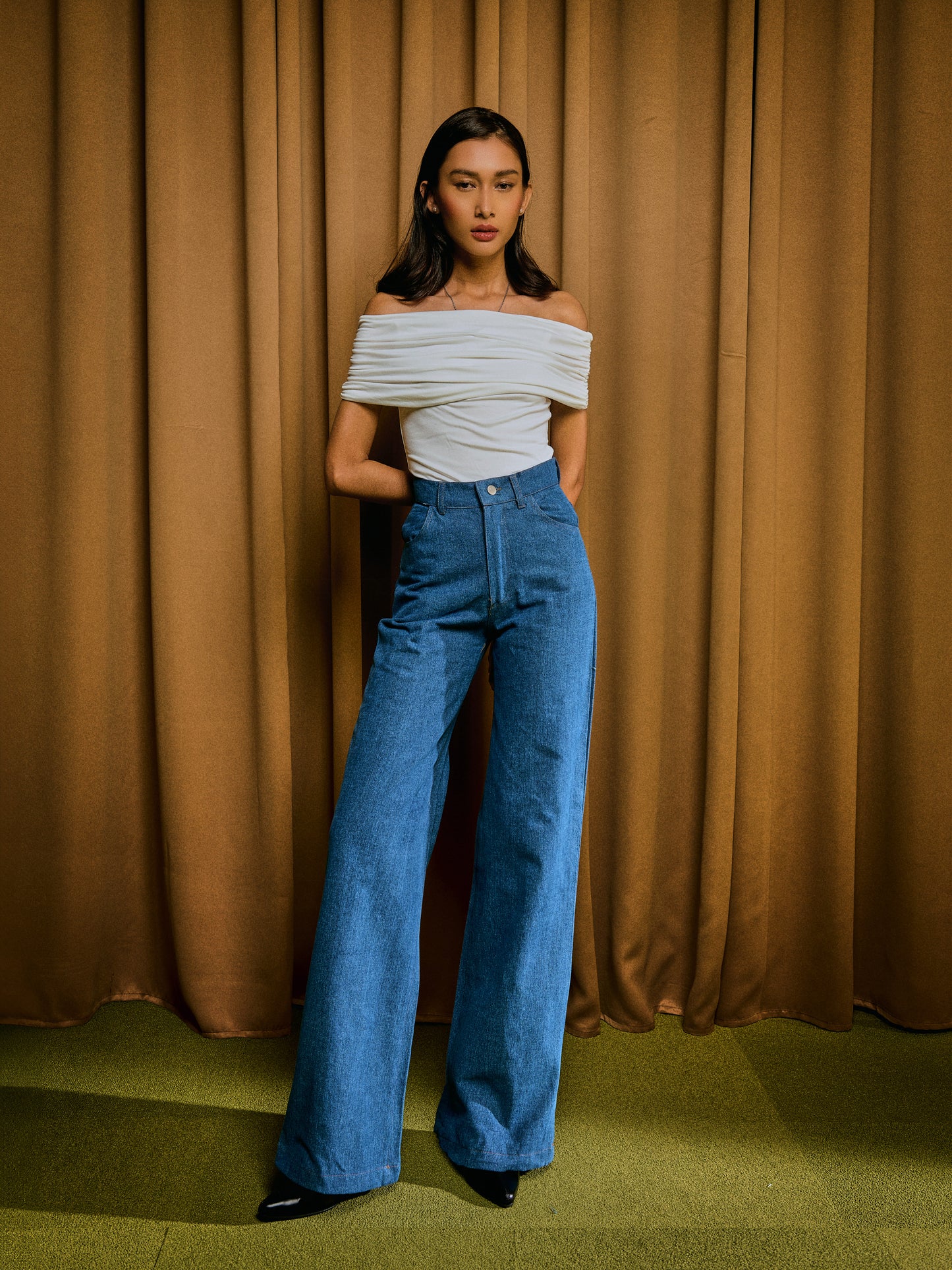 Vera Jeans in Vintage Blue