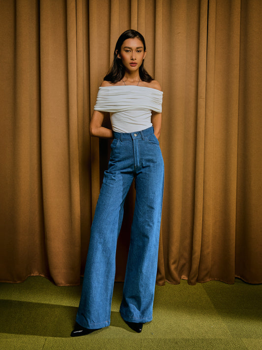 Vera Jeans in Vintage Blue