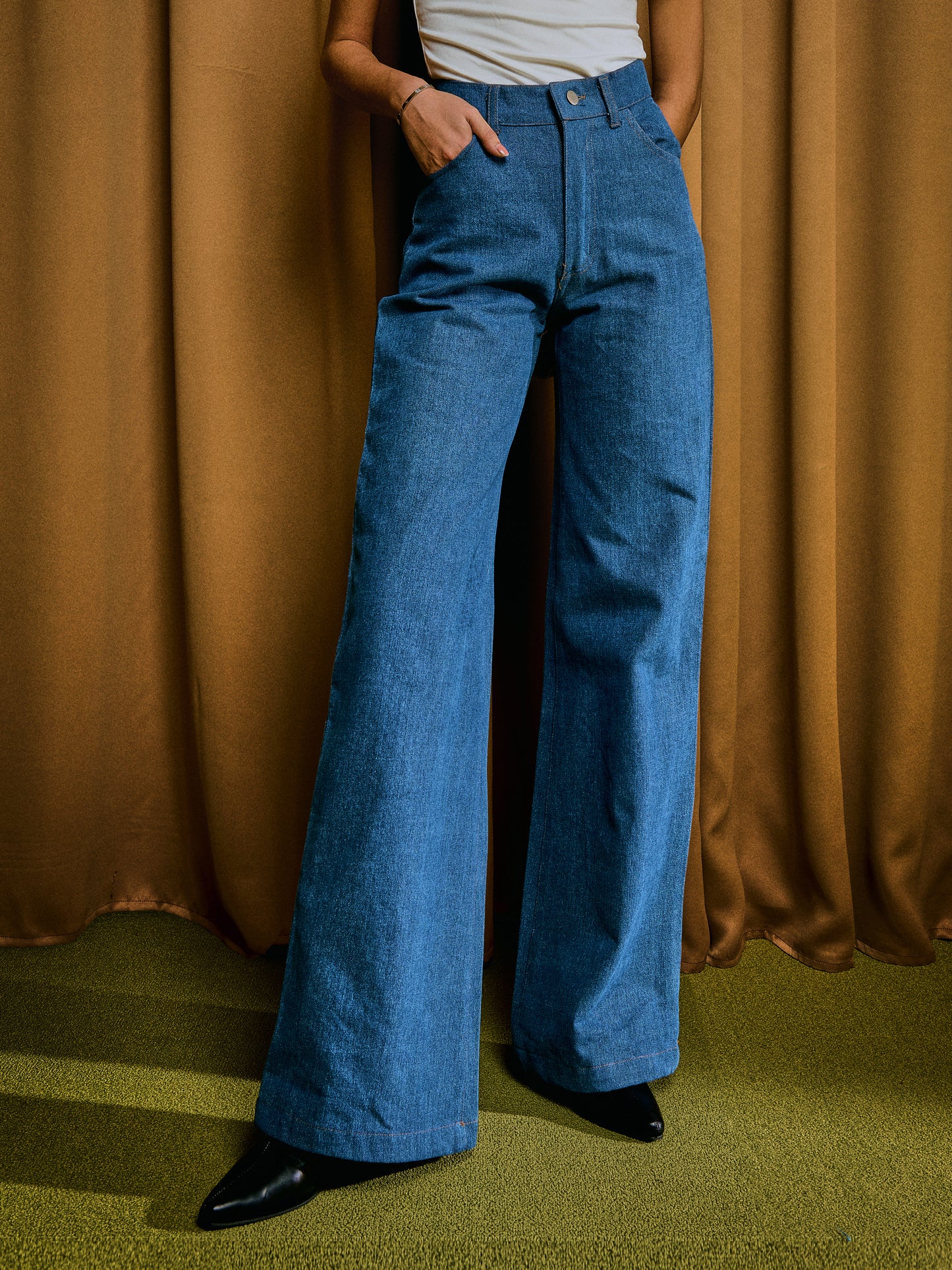Vera Jeans in Vintage Blue
