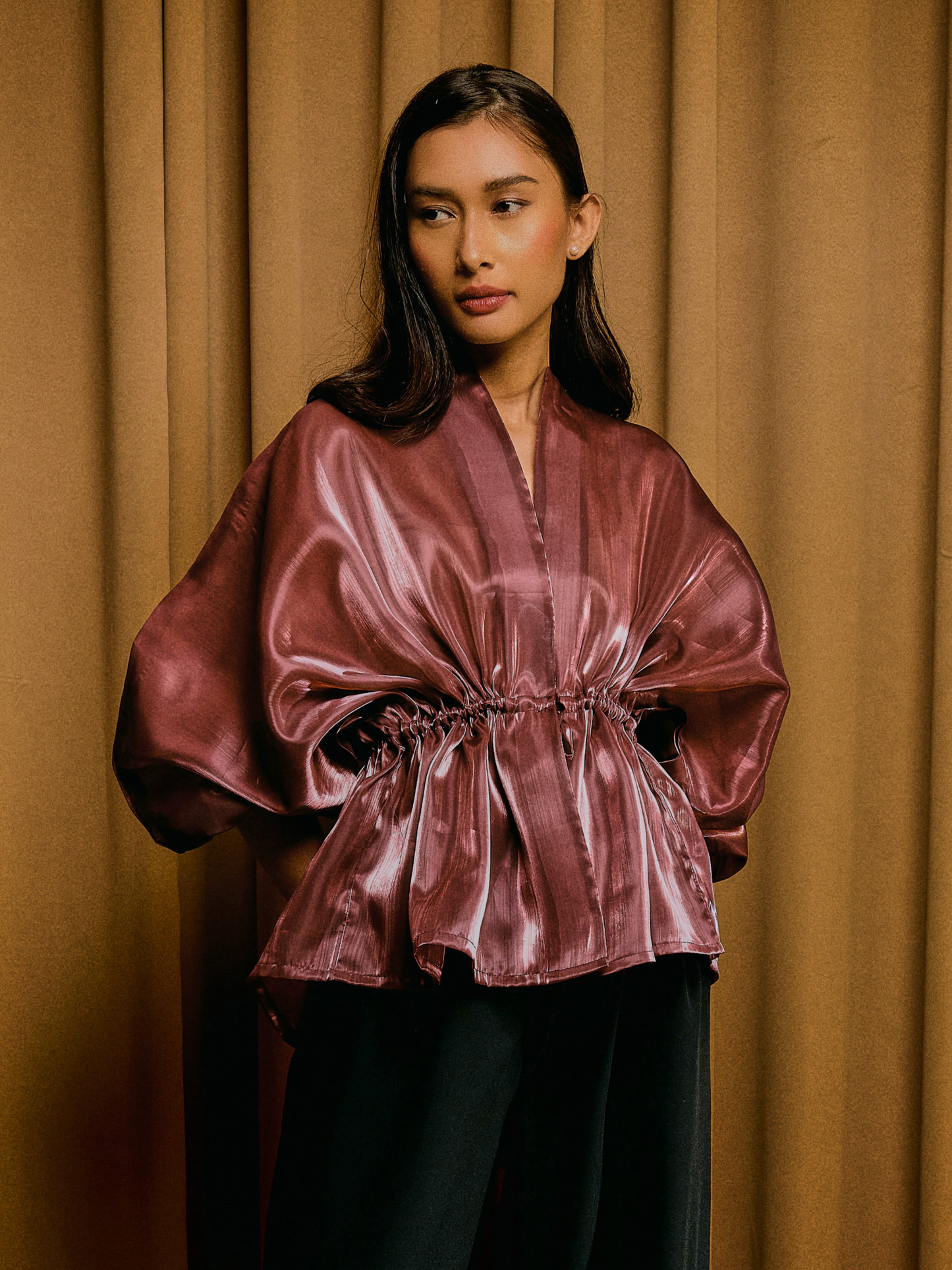 Vaness Top in Mulberry