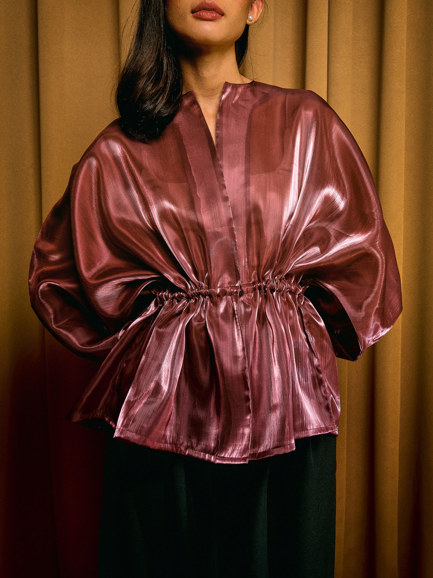 Vaness Top in Mulberry