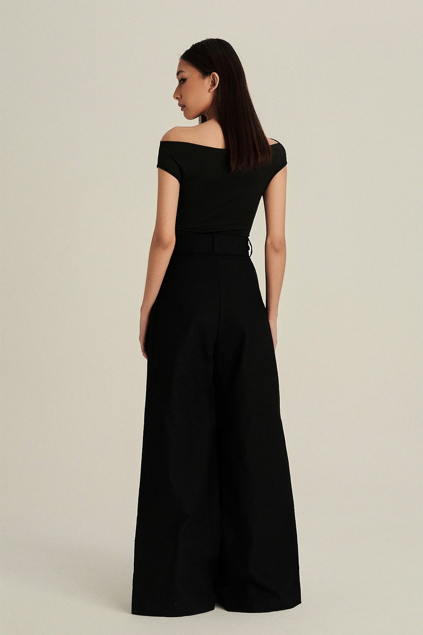 Verna Linen Pants in Midnight