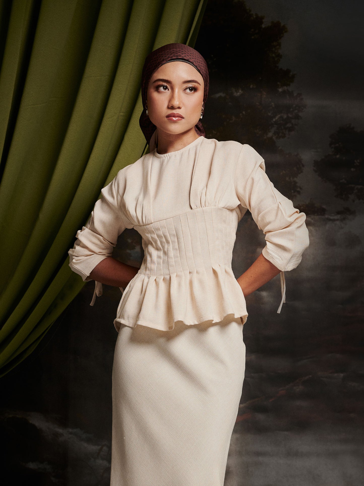 Mally Kurung in Sand Dune