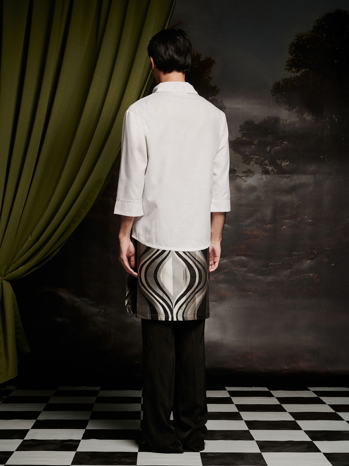 Staine Kurta Top in Off-White