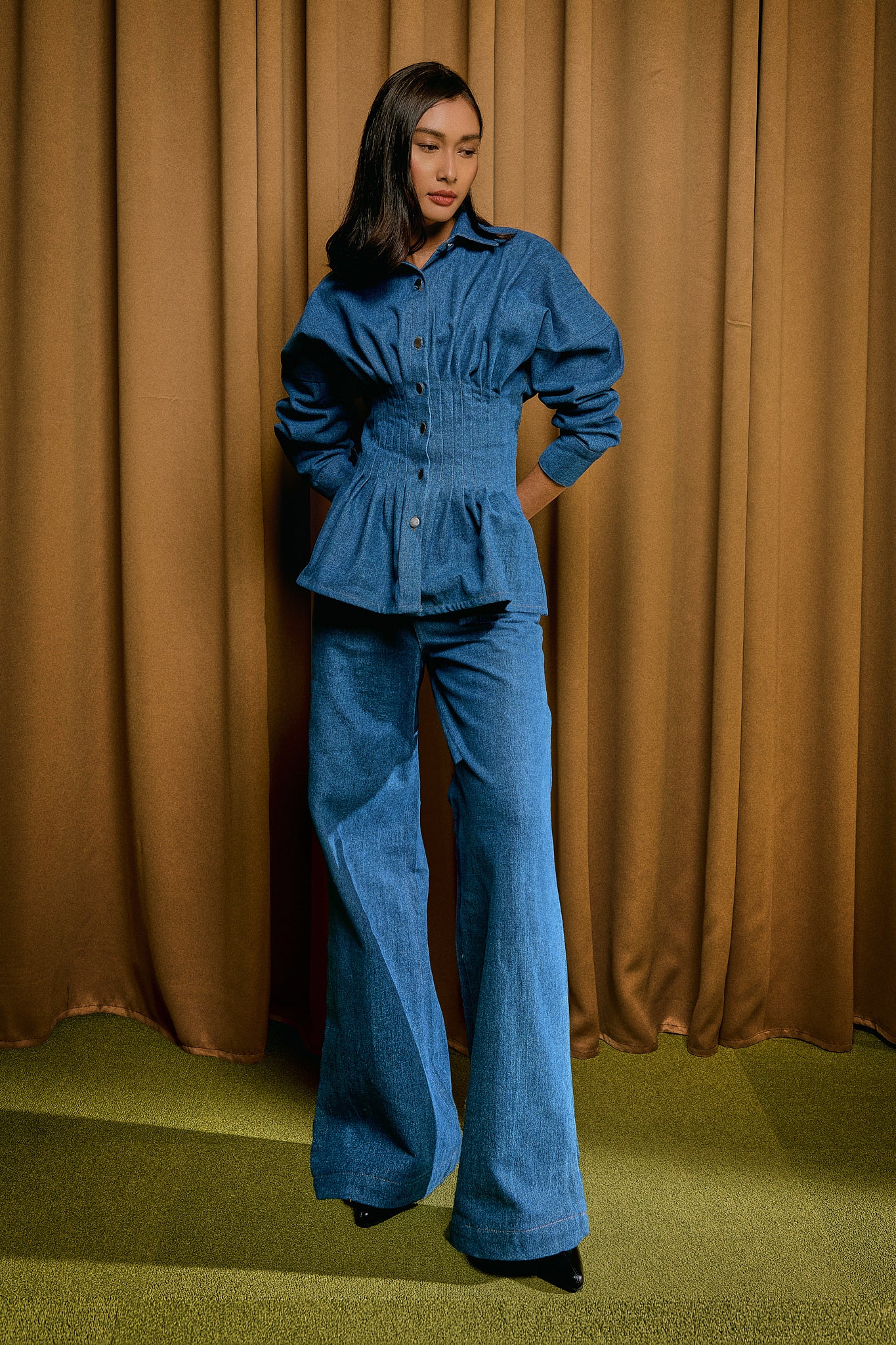 Vera Jeans in Vintage Blue