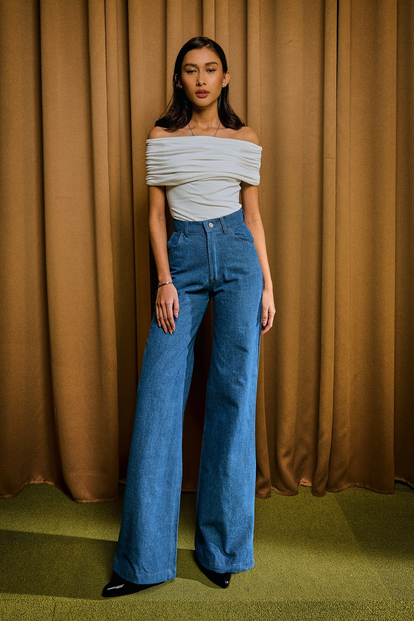 Vera Jeans in Vintage Blue