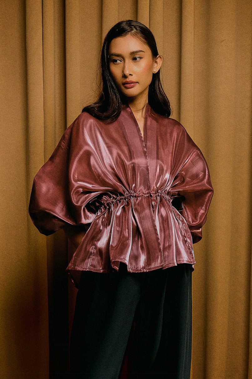 Vaness Top in Mulberry