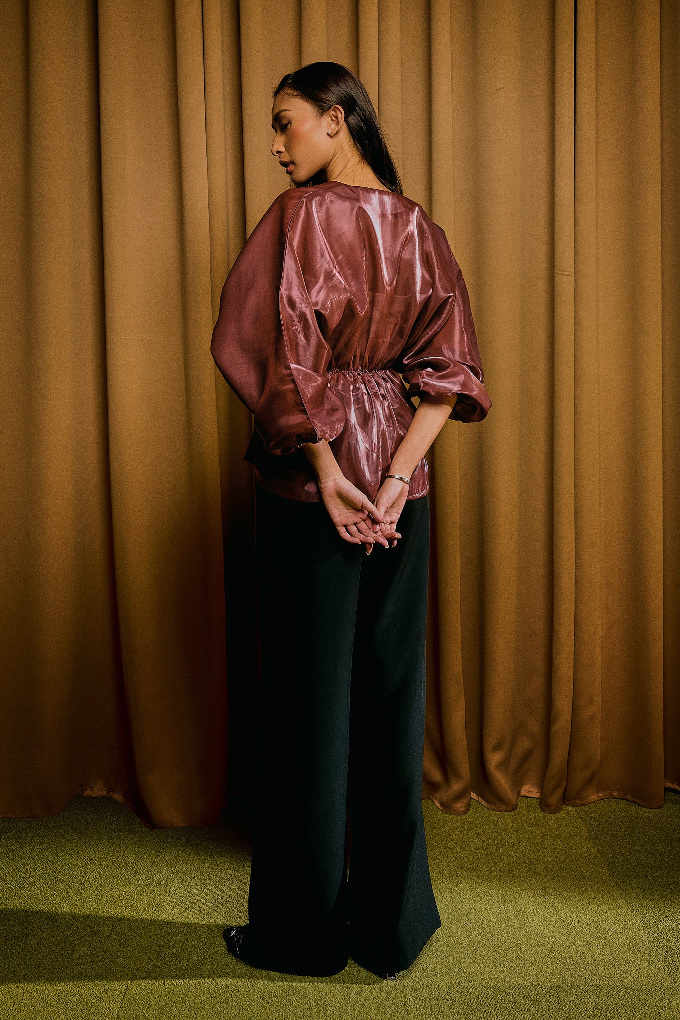 Vaness Top in Mulberry