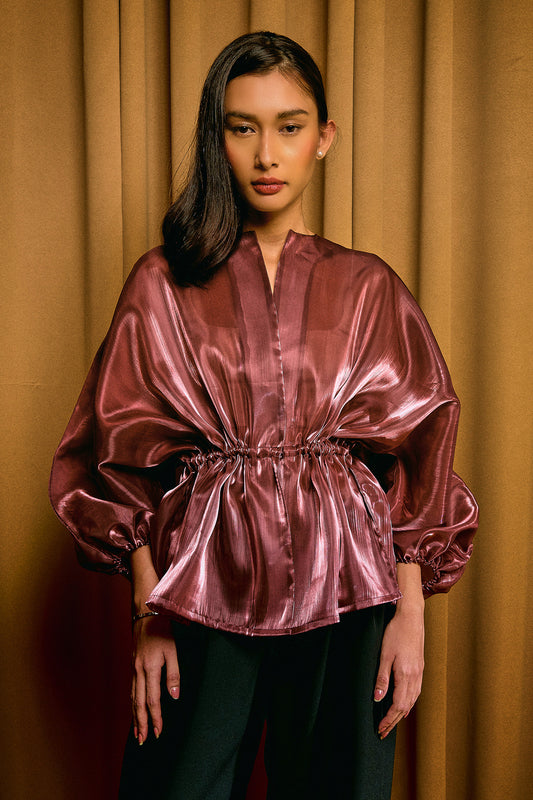 Vaness Top in Mulberry