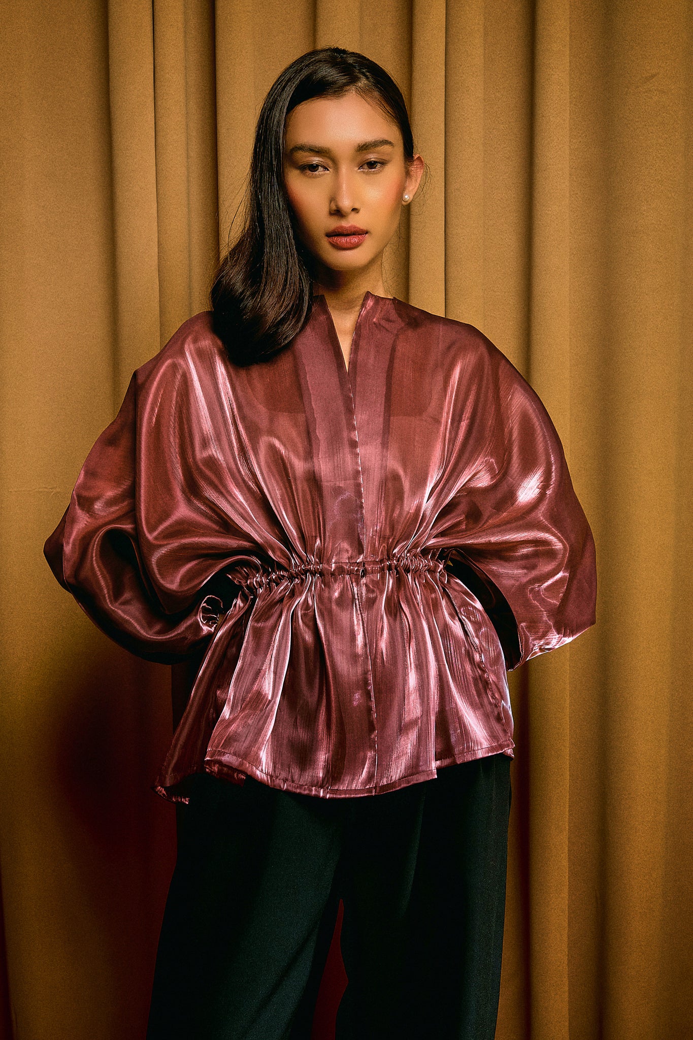 Vaness Top in Mulberry