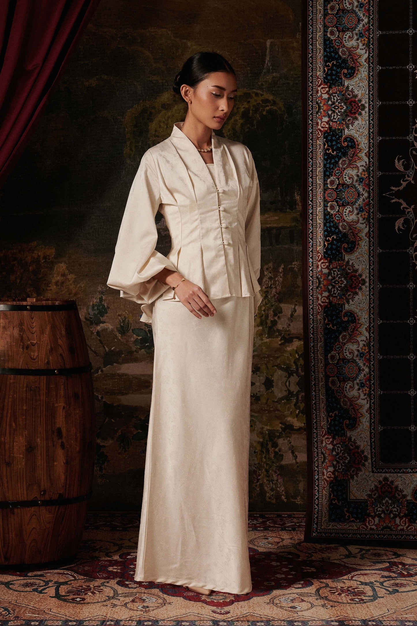 Emilia Kebaya in Off-White