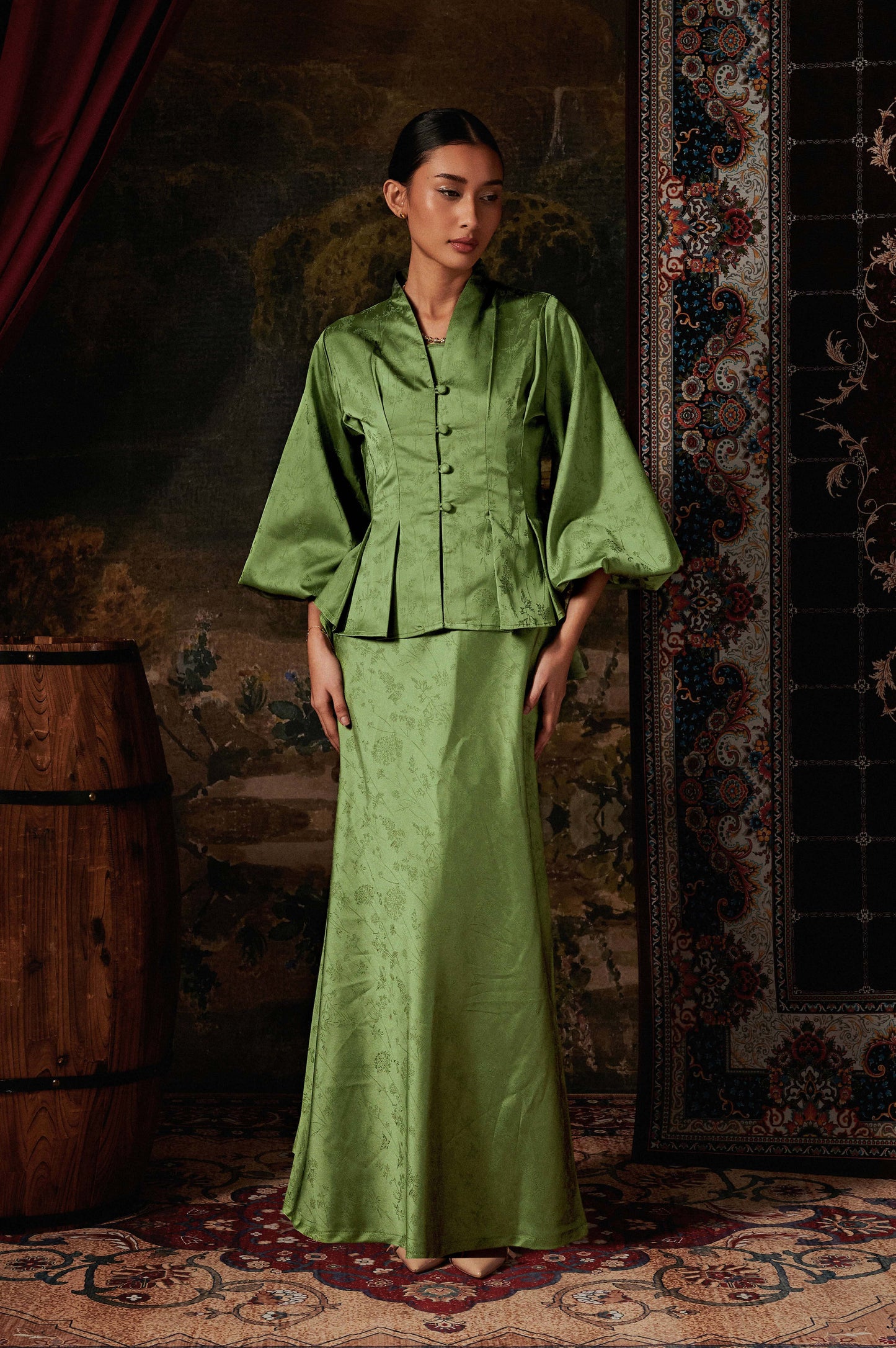 Emilia Kebaya in Lime