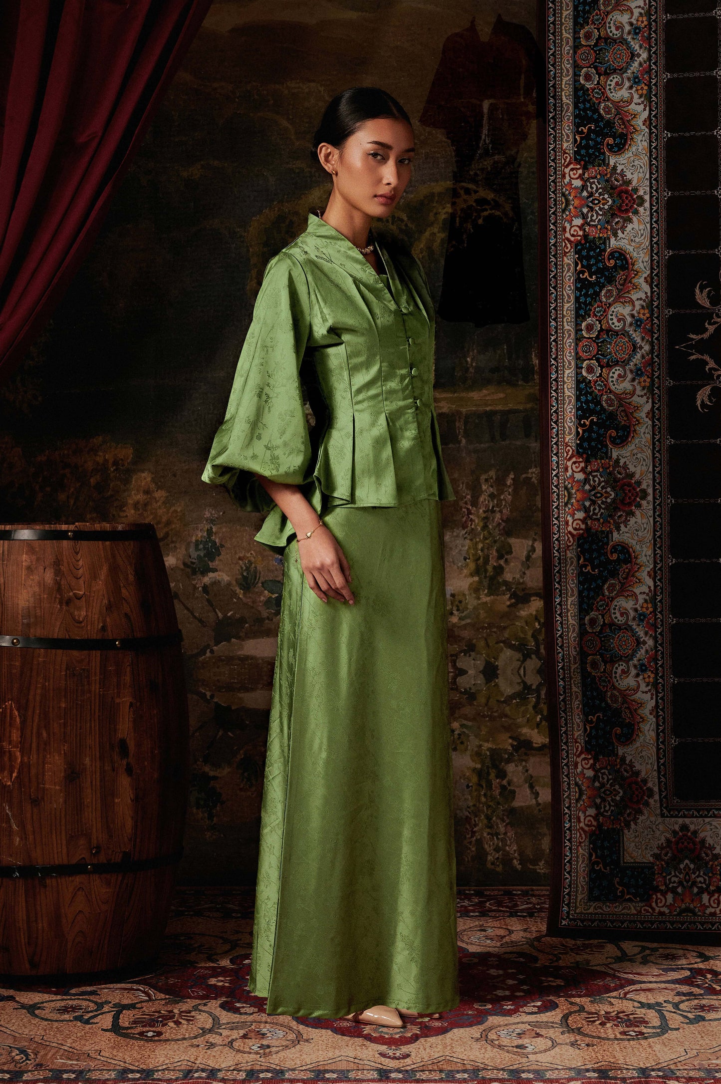 Emilia Kebaya in Lime