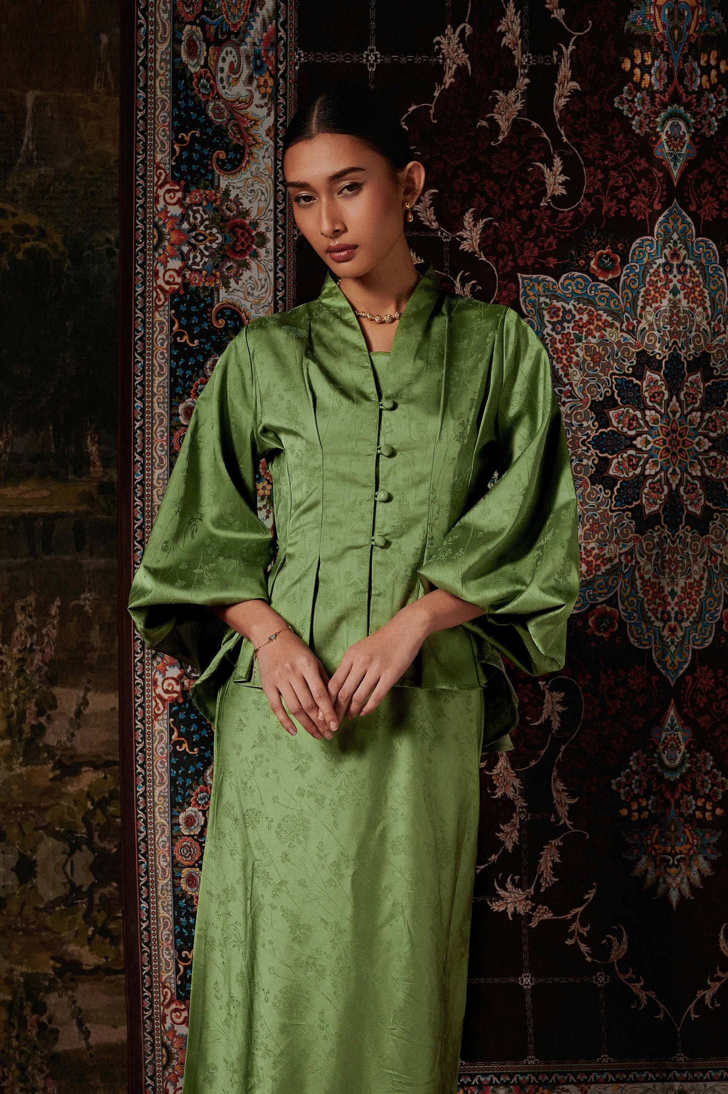 Emilia Kebaya in Lime