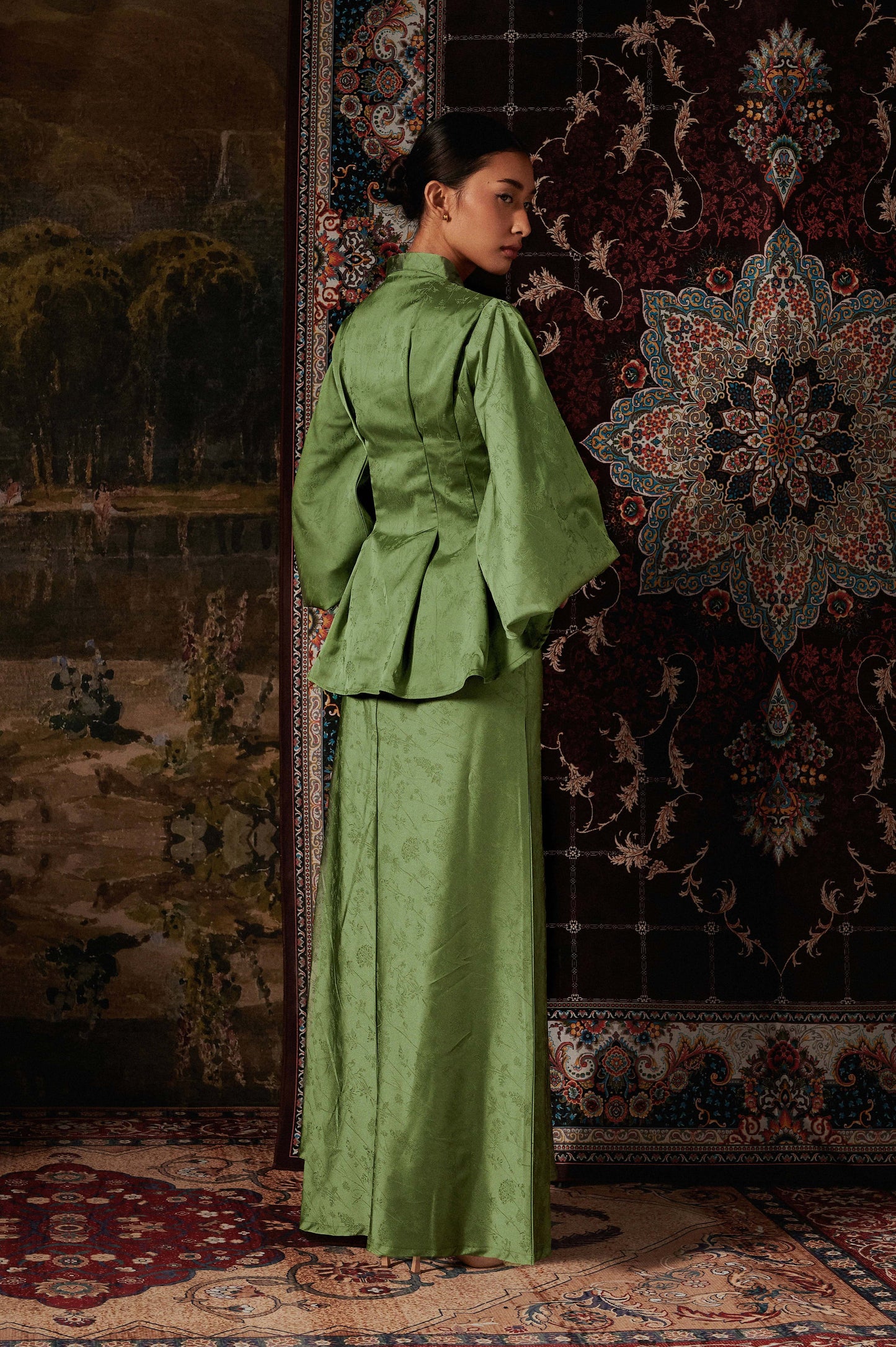 Emilia Kebaya in Lime