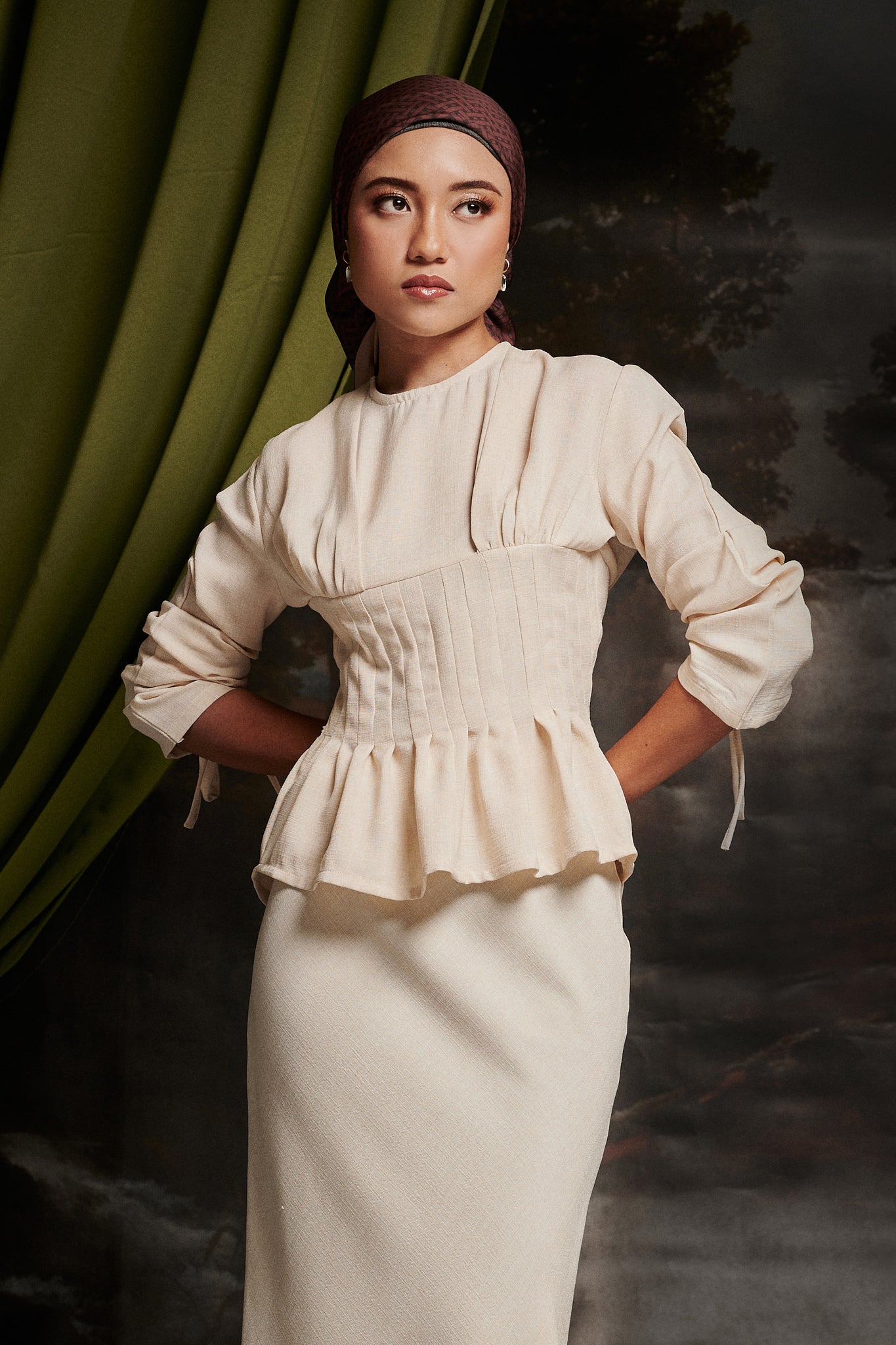 Mally Kurung in Sand Dune